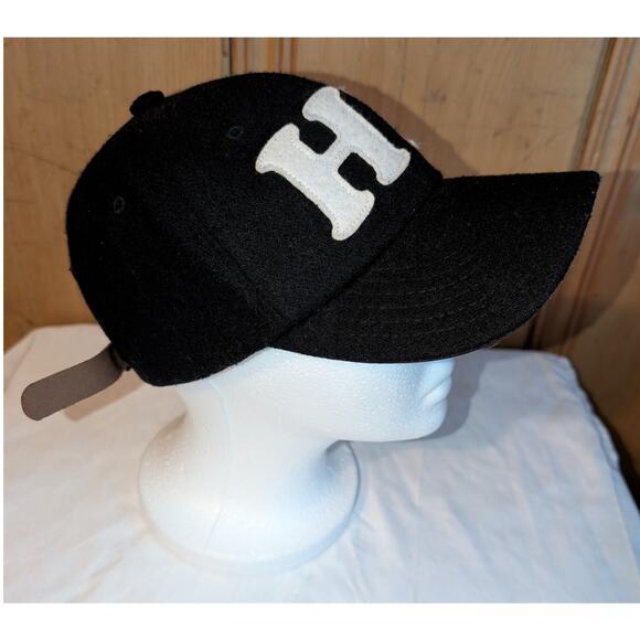 Bascom Projects Wool Baseball Cap Hat Leather Strap HI logo - Picture 2 of 5